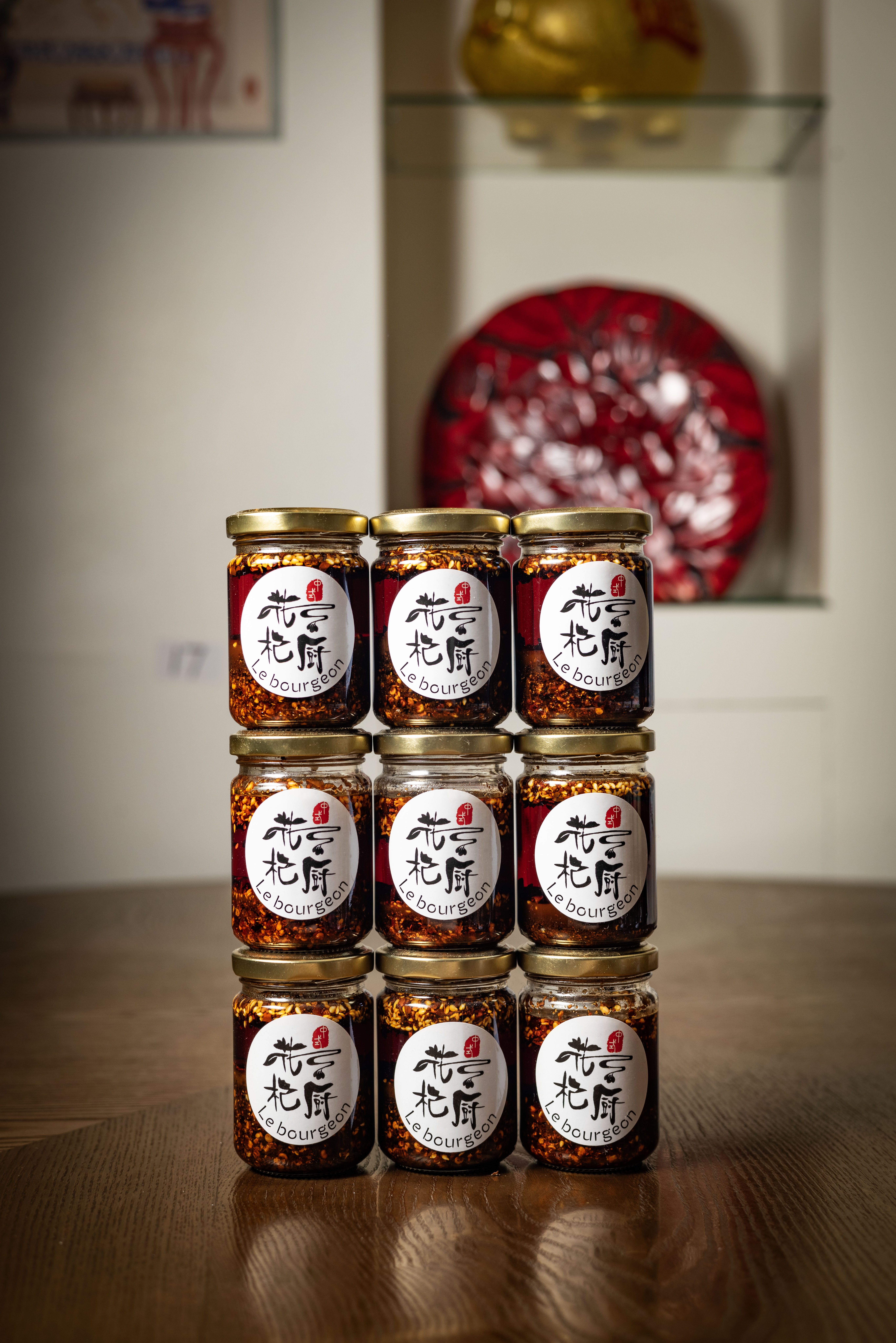 Pots d'huile de piment Le Bourgeon